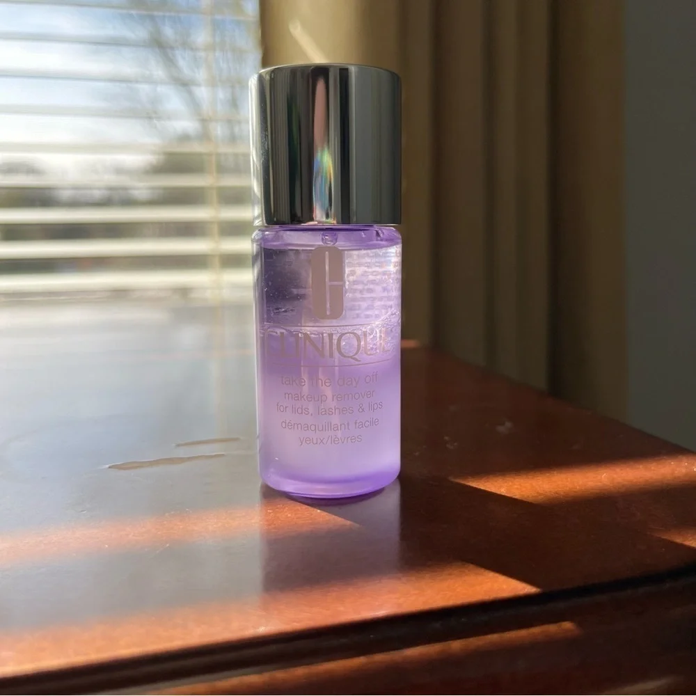Clinique Take The Day Off Makeup Remover For Lids & Lips Mini Size 1 Fl Oz NWT